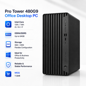 Venta al por mayor de PC de escritorio Pro Tower 480G9 PCL MT de gama alta, nueva generación Core 13ª y 14ª, i3, i5, i7, para uso comercial y de oficina. - Product Image 1