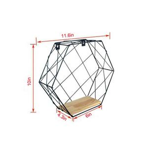 <span class=keywords><strong>ชั้น</strong></span><span class=keywords><strong>วาง</strong></span>ของแบบติดผนังสไตล์นอร์ดิก,<span class=keywords><strong>ชั้น</strong></span>ติดผนังชั้นวางของติดผนังทำจากไม้ศิลปะพร้อมที่วางของไม้แนววินเทจ - Product Image 4