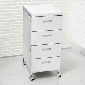 Chariot de rangement mobile en métal écologique à 4 couches pour cuisine, salle de bain, salon et bureau - Product Image 2