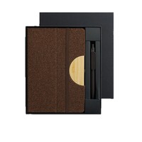Coffret Cadeau d'Entreprise en Cuir PU Biodégradable Écologique pour la Rentrée Scolaire et le Nouvel An Chinois