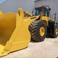 Chargeuse sur pneus Komatsu WA500-6 d'occasion d'origine japonaise, 30-32 tonnes, chargeuse frontale, godet de 3,0-5,5 m³
