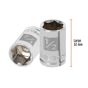 BOX 6 1/2" Chiave a bussola a 6 punte, attacco da 3/8", TRUPER - Product Image 3