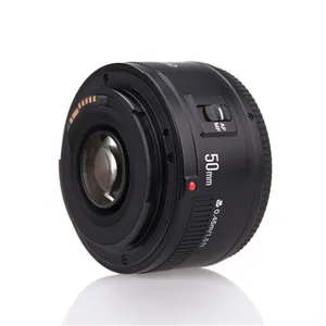 YONGNUO YN50mm F1.8 büyük diyafram otomatik odak küçük kamera lensi süper Bokeh etkisi Canon EOS 70D 5D3 600D DSLR kamera