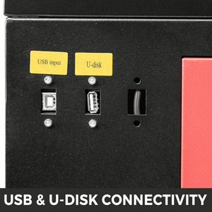 Vevor SIHAO-1490 130W เครื่องเลเซอร์ CO2สำหรับแกะสลักไม้หนังแก้วอะคริลิคหินกระดาษพลาสติกยาง MDF - Product Image 4