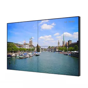 LG 55-Inch DID Unit LCD Video TV Wall for Indoor Advertising 3.5mm Bezel Wall Mounted SPlicing Screen OEM Supplier