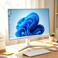 PC de bureau tout-en-un 32 pouces de haute qualité, processeur Core i3/i5, double écran incurvé 8 Go, occasion en bon état pour le gaming, le bureau et les affaires