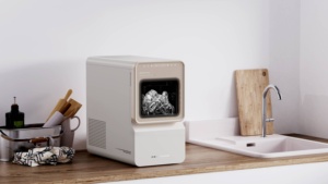 Compact Auto Portable <b>Ice</b> <b>Maker</b> - Quick <b>Ice</b>-making with Self-clean for Rv, Office & Small Tea Shops Smart <b>Ice</b> <b>Maker</b> - Product Image 5