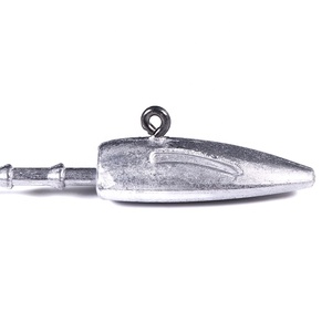 Leurre de pêche rond en métal en vrac imprimé jigging à hameçon pour la pêche en rivière - Product Image 5