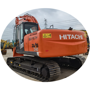 Excavatrice d'occasion d'origine japonaise en bon état Hitachi Zx240 Hitachi240 en vente avec peu d'heures de travail - Product Image 2