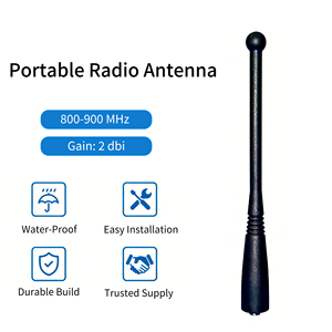 Antenne Moto800 UHF VHF 800 900 MHz pour Motorola Pro3100 Radio Motorola Ep450 Antenne radio bidirectionnelle - Product Image 3