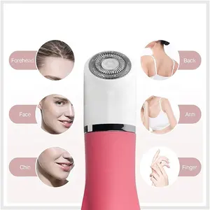 ماكينة حلاقة كهربائية للنساء مزيل الشعر اللاسلكي للماء سيدة ماكينة حلاقة الوجه جهاز إزالة الشعر الحلاقة