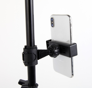 Clip de support de téléphone portable rotatif, réglable, à 360 degrés, universel, pour caddie de Golf, pour vélo et voiture - Product Image 1