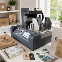 Nouvelle imprimante automatique par lots Tucan TC-300A Mini 1200dpi/600dpi 28m/min Alimentation 40cm Largeur d'impression 30cm pour boîtes à pizza et sacs en papier