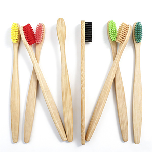 Emballage personnalisé <span class=keywords><strong>Brosse</strong></span> à dents pour enfants en bambou biologique avec poignée et poils doux pour un usage domestique - Product Image 3