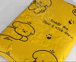 Sobre de Correo de Plástico Amarillo con Logotipo Impreso Personalizado, Asa de Material de Polietileno Duradero, Bolsa de Envío para Mensajería con Impresión - Product Image 5