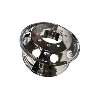<span class=keywords><strong>Remorque</strong></span> de haute qualité 22.5 jantes en aluminium 8.25x22.5 pièces d'essieu de camion en aluminium 10 trous - Product Image 1