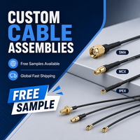 Câble coaxial RG174 de haute qualité, 50 ohms, fil blindé pour communication RF, pour antenne GPS, de l'usine Jiangsu Elesun