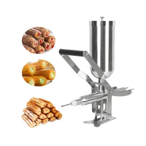 Manual Cookies Bread Cake Cream Donut Churros Filling Machine