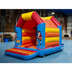 Castello Gonfiabile Commerciale a Tema Pirata con <span class=keywords><strong>Area</strong></span> di Salto e Saltarello Gonfiabile per Parco Divertimenti - Product Image 2