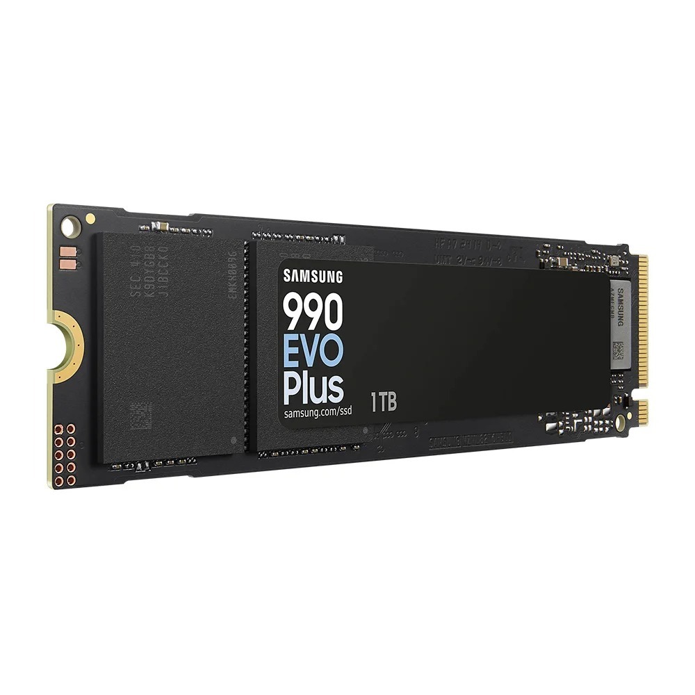 SAMSUNG 990 EVO Plus, <strong>M.2</strong> 2280 <strong>NVMe</strong> <strong>SSD</strong>, 1TB / 2TB / 4TB Solid State Drive, PCIe Gen4x4 Gen5x2, Speed Upto 7250MB/s Hard Disk