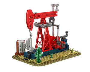 Maestro Obra M23017: Serie de Ingeniería de Bombas de Aceite Transfronterizas, Modelo de Construcción Mecánica de Bomba de Aceite - Product Image 1