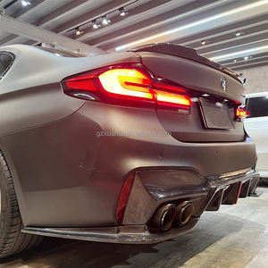 Difusor trasero de fibra de carbono con estilo ligero, labio de parachoques trasero, separador trasero, Kit de carrocería para <span class=keywords><strong>Bmw</strong></span> 5 Series G30 G38 F90 <span class=keywords><strong>M5</strong></span> - Product Image 3