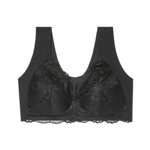 E0108ME27 Meilleure vente tissu dentelle sexy grande taille fermeture frontale sans fil <span class=keywords><strong>Lingerie</strong></span> femme Sehe Fashion - Product Image 5