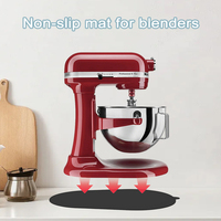 Tapis et coussinets en silicone pour mélangeurs KitchenAid, support coulissant pour batteur sur socle