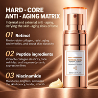 Sérum Rénovateur Cutané au Rétinol HKH – Sérum Facial Anti-Rides Multi-Actions – Réduit les Ridules et Réorganise l'Élasticité du Collagène