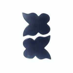 Outil de massage facial en pierre d'obsidienne noire, best-seller mondial, pour le lifting, la thérapie Guasha, papillon Guasha - Product Image 4
