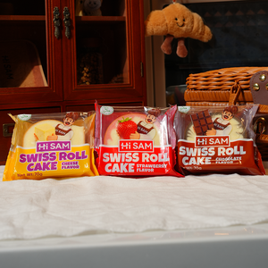 Gâteau roulé suisse aux quatre saveurs (fromage, chocolat, fraise, <span class=keywords><strong>matcha</strong></span>) Hi SAM 70g, directement de l'usine - Product Image 2