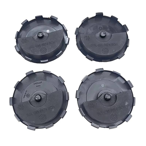 Ensemble de 4 enjoliveurs de roue flottants Anniversaire 56mm / 68mm pour enjoliveur central de roue BMW 36 12 2 455 268 / 36 12 2 455 269 Co-marqués - Product Image 2