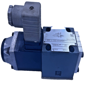 صمام هيدروليكي اتجاهي 4WE 6 SPDSO14 بجهد 240 فولت تيار مستمر جديد مع برمجة PLC وتحكم صناعي عبر RS485 - Product Image 1