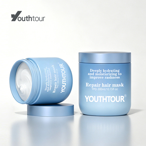 Pot en plastique PP personnalisé ISO9300 <span class=keywords><strong>YPD</strong></span> de grande capacité, vide, 300g 500g, pour emballage de gommage corporel, beurre corporel, lotion, après-shampoing - Product Image 2