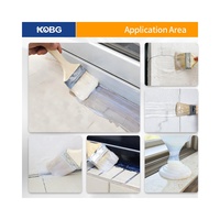 Résine acrylique pure KOBG à haute teneur en solides, à usage direct, pour revêtement imperméabilisant de surfaces et de fissures de bâtiments, matière première