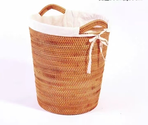 Décoration d'intérieur, panier de rangement en osier personnalisé, panier multifonctionnel, décoration artistique, articles d'ameublement - Product Image 4
