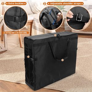 Muestras Gratis de Camillas de Masaje Universales Negras con un Bolsillo, Bolsa de Transporte Profesional Directo de Fábrica - Product Image 3