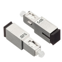 Atenuador de Fibra Óptica Fijo Damu SC UPC Macho a Hembra, 1 a 30dB Opcional, Tipo de Conector Monomodo, para Redes FTTH PON Telecom