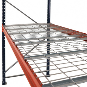 European Pallet Rack Warehouse <b>Storage</b> Steel European Style Pallet Rack Wire Mesh Decking - Product Image 2
