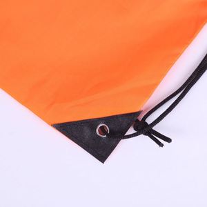 Sac à dos en nylon 210D imprimé de logo personnalisé personnalisé résistant à l'eau sac à cordon avec soie coton matériel cadeaux promotionnels - Product Image 5