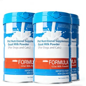 חטיפי חלב עיזים רכים לחיות מחמד עם כונדרויטין סולפט ומינרלים - ספיגה מהירה, עשירים ברכיבים מזינים לבריאות עצמות של כלבים וחתולים (כל הגילאים) | - Product Image 1