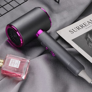 Sèche-cheveux professionnel haute puissance et haute vitesse pour salon et hôtel, avec buse concentratrice, moteur sans balais, 2400W - Product Image 1