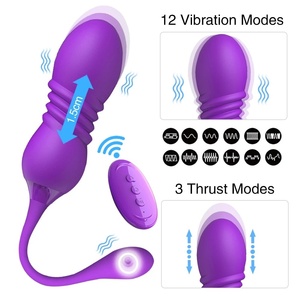 Uovo Vibrante Telecomandato Senza Fili, Vibratore Femminile per Adulti con 3 Frequenze <span class=keywords><strong>di</strong></span> Vibrazione, Masturbatore, Giocattolo Sessuale per Donne - Product Image 2
