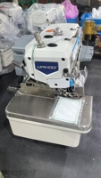 Machine à coudre surjeteuse industrielle à 4 fils, moteur pas à pas, super haute vitesse, avec coupe-fil automatique