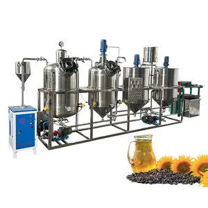 Mini yağ arıtma makinesi s petrol rafinerisi ekipmanları satılık rafineri ham yağ arıtma makinesi
