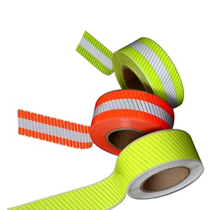 Hierro segmentado de plata amarillo <span class=keywords><strong>fluorescente</strong></span> personalizado en película de vinilo HTV vinilo de transferencia de calor reflectante para ropa - Product Image 1