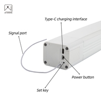 Moteur de rideau intelligent 1.2N/M ZM87EL, système de commande à distance pour stores enrouleurs électriques automatiques, idéal pour la maison et le bureau
