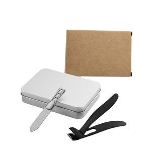 Coupe-ongles professionnel en acier inoxydable, kit de toilettage de voyage blanc, ensemble de manucure et de pédicure, 8 pièces améliorées - Product Image 6