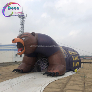 Túnel Inflable de Oso/Túnel Inflable de Casco de Fútbol/Tienda de Campaña Inflable con Forma de Túnel de Fútbol - Product Image 3
