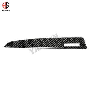 Cubierta embellecedora para salpicadero de coche, Panel de tablero de copiloto, pegatina de fibra de carbono para Audi Q5 <span class=keywords><strong>8R</strong></span> 2010-2018 SQ5 <span class=keywords><strong>8R</strong></span>, accesorios de Interior de coche - Product Image 2